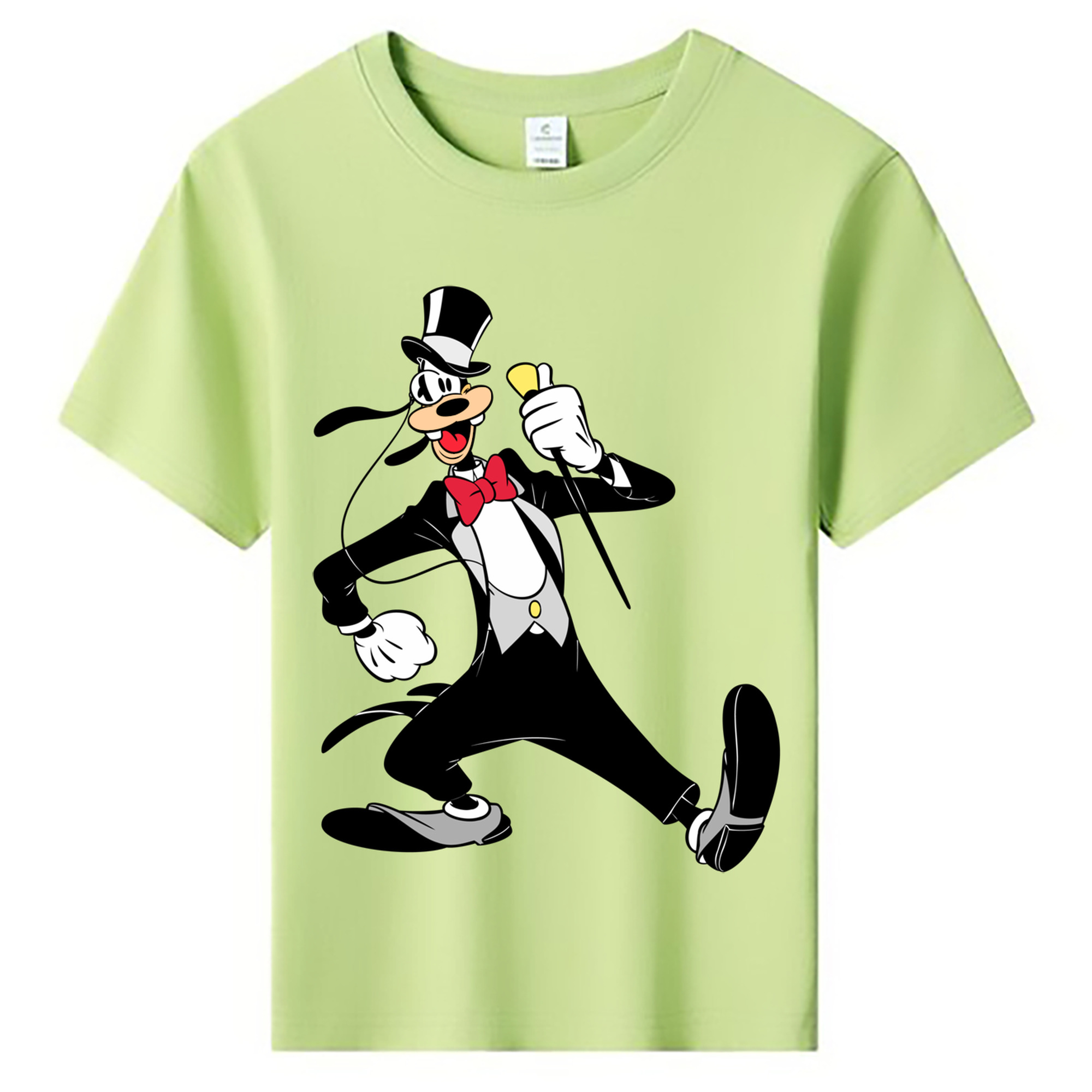 ミッキーマウス Mickey Mouse 綿100％キッズTシャツ（フロントプリント）